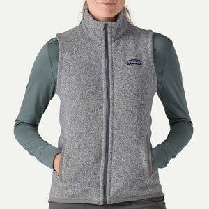 Patagonia Women's Better Sweater Fleece Vest - Size XS - heather grey